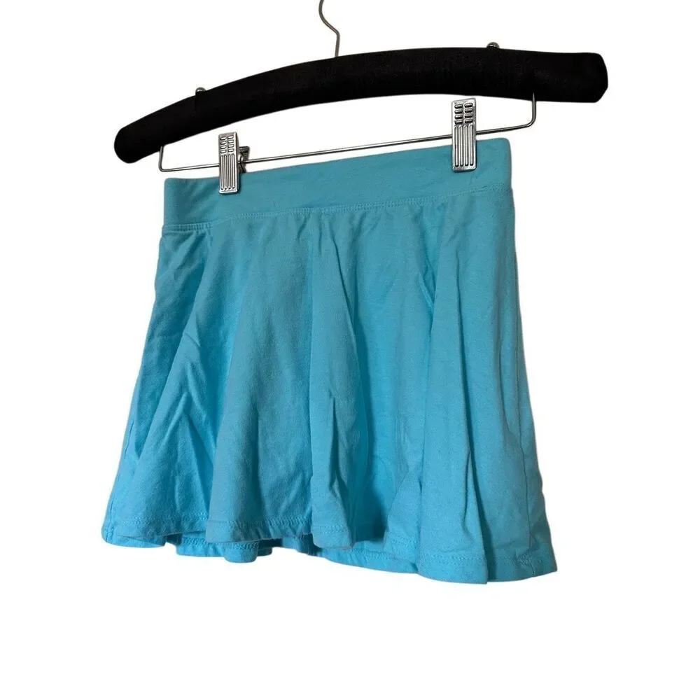 The Children's Place Girls Aegean Sea HI LO FLP GRAPHIC T-Shirt & Skort Sz Mediu